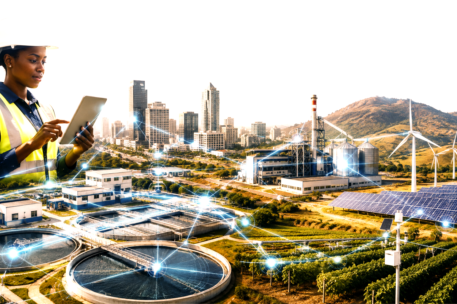 Intelligent digital infrastructure connecting data, AI and IoT across Africa